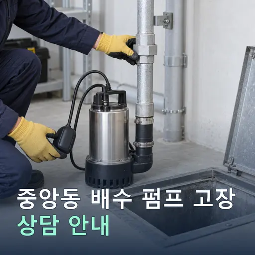 전북 전주시 중앙동 배수펌프고장 현장 점검 및 상담