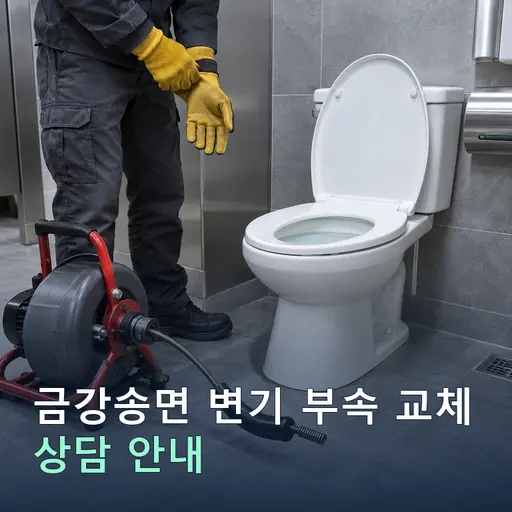 경북 울진군 금강송면 변기부속교체 현장 점검 및 상담