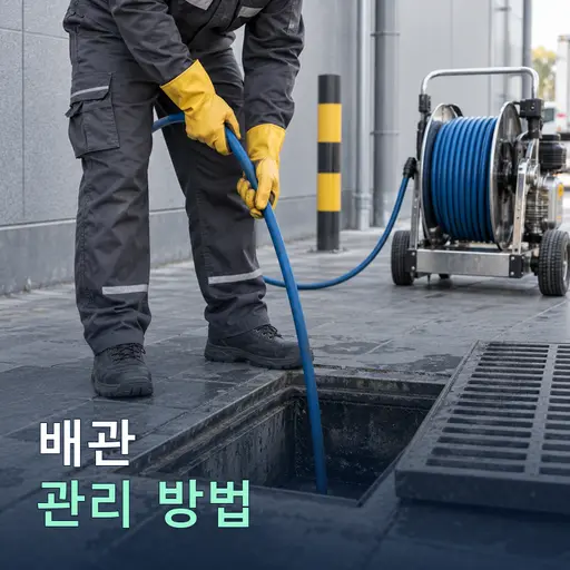 아파트 동탄 시범 다은마을 배관·하수구 관리 안내