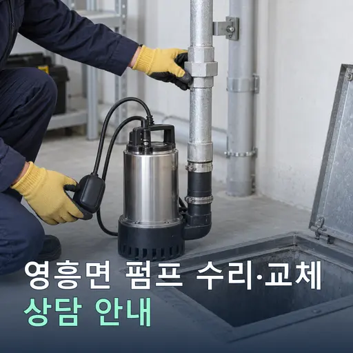인천 옹진군 영흥면 펌프수리·교체 현장 점검 및 상담