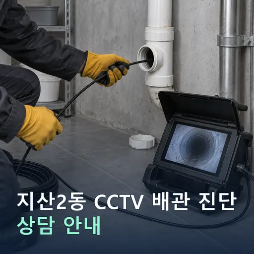 대구 수성구 지산2동 CCTV배관진단 현장 점검 및 상담
