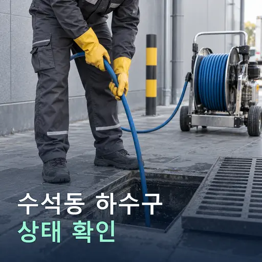 경기 남양주시 수석동 하수구·배관 현장 점검 안내