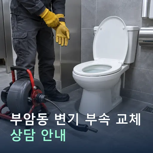 서울 종로구 부암동 변기부속교체 현장 점검 및 상담
