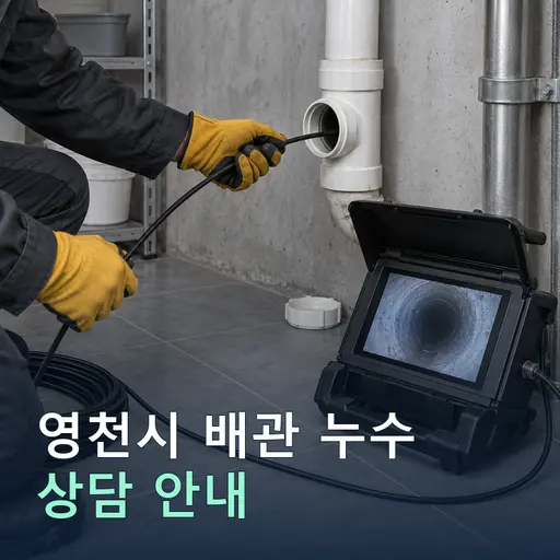 경북 영천시 배관누수 현장 점검 및 상담