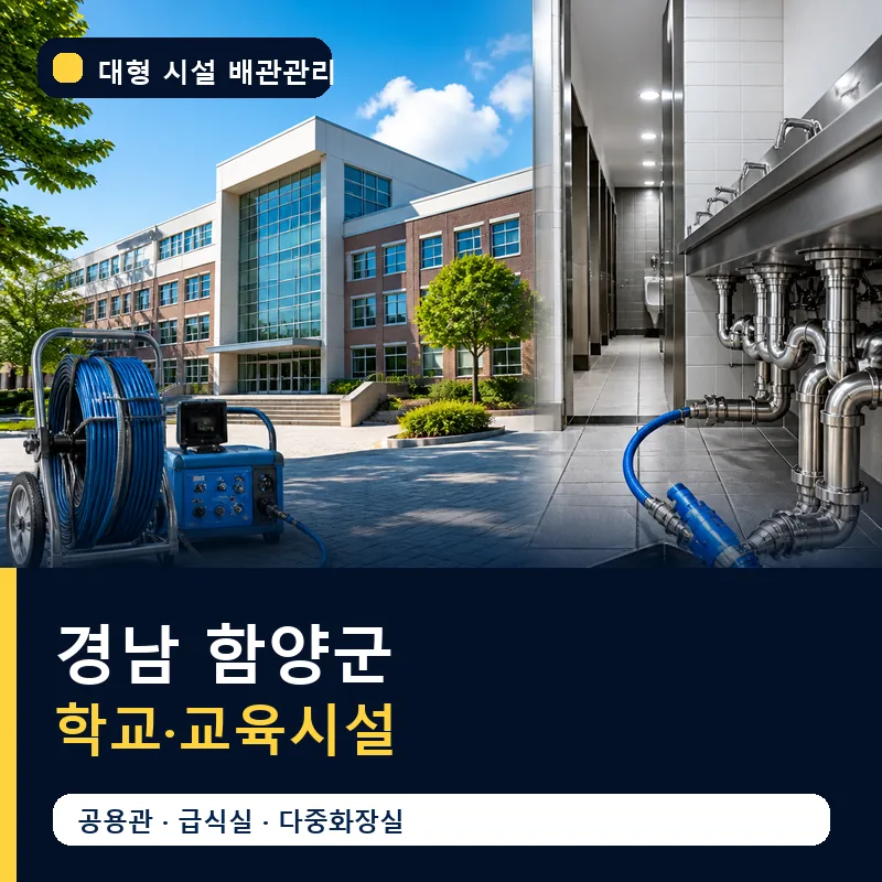 경남 함양군 학교·교육시설 대형 배관 관리 썸네일