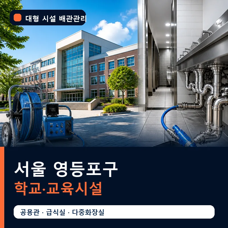 서울 영등포구 학교·교육시설 대형 배관 관리 썸네일
