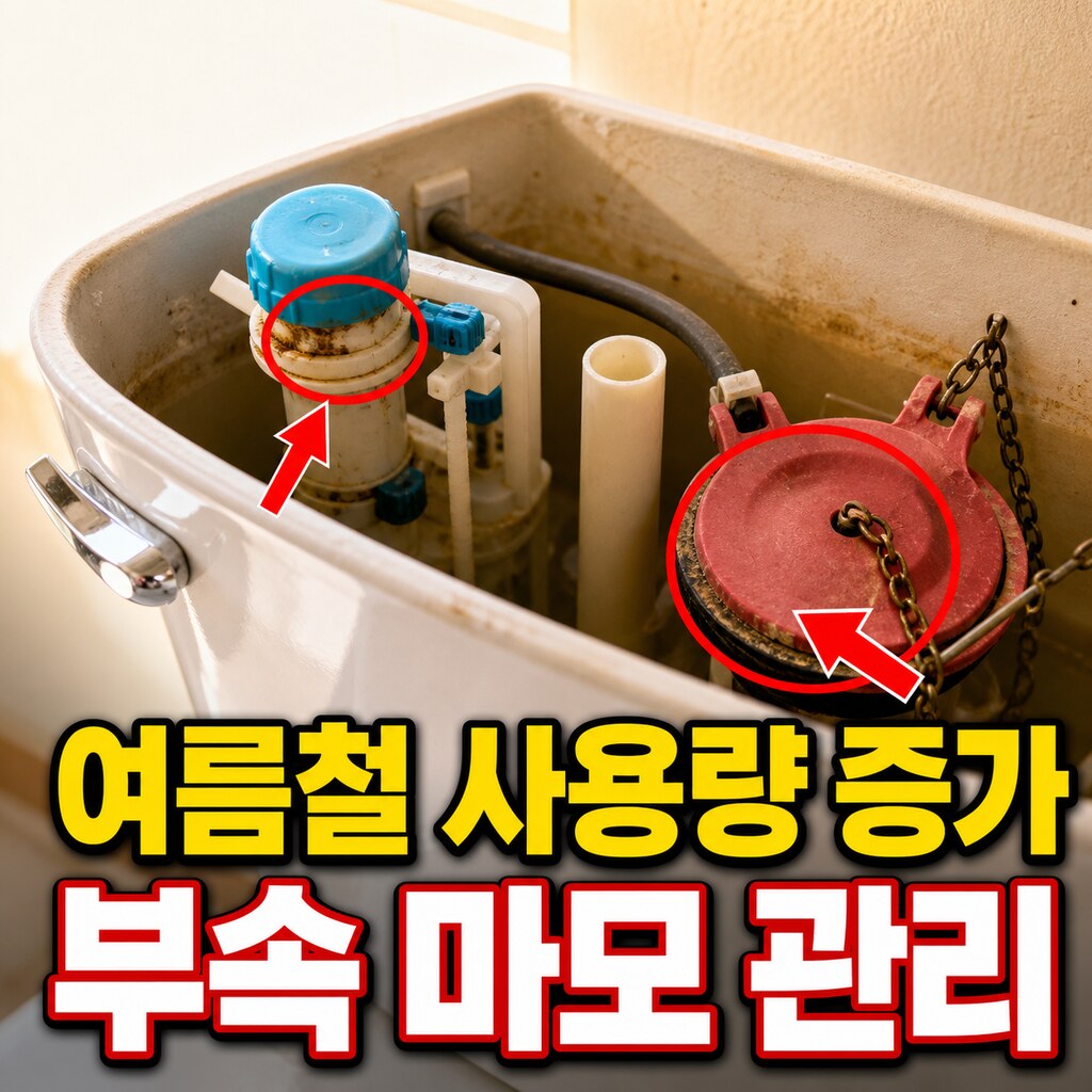 여름철 사용량 증가와 부속 마모 관리