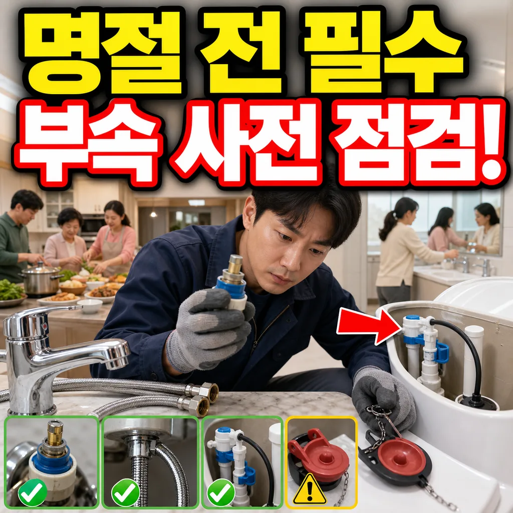 명절 사용량 급증 시기 부속 사전 점검