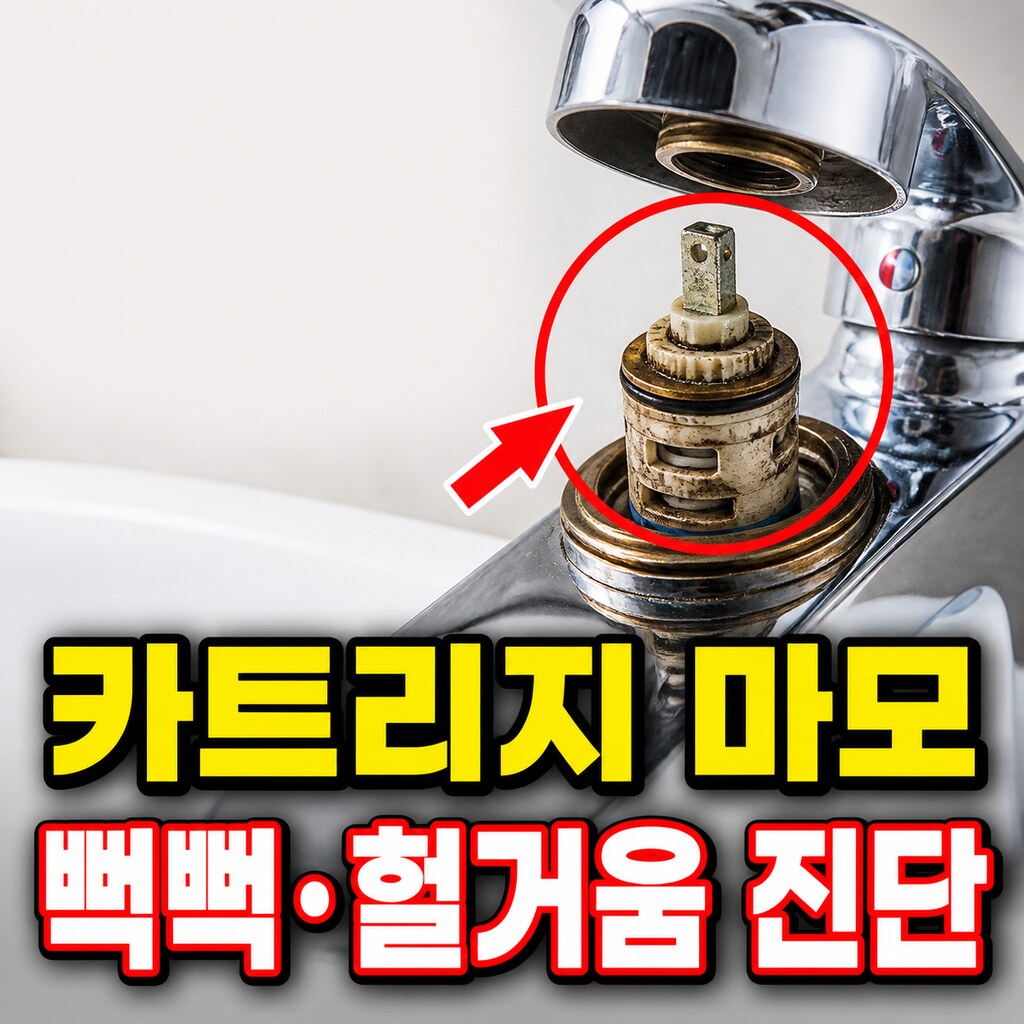 손잡이 뻑뻑함·헐거움의 카트리지 마모 진단