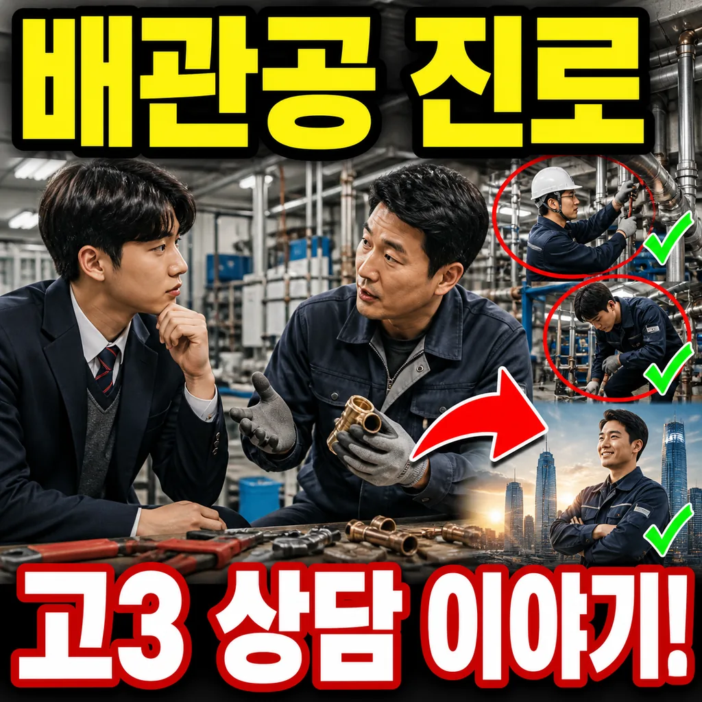 고3 학생의 진로 상담 — 배관공이 된 아저씨의 인생 이야기