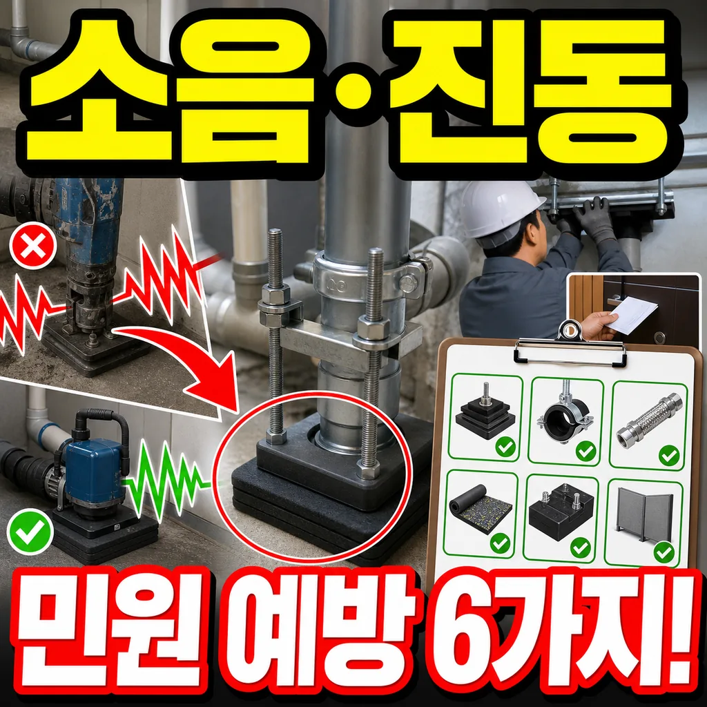 시공 중 소음과 진동 관련 자주 묻는 6가지 질문 세대 민원 예방