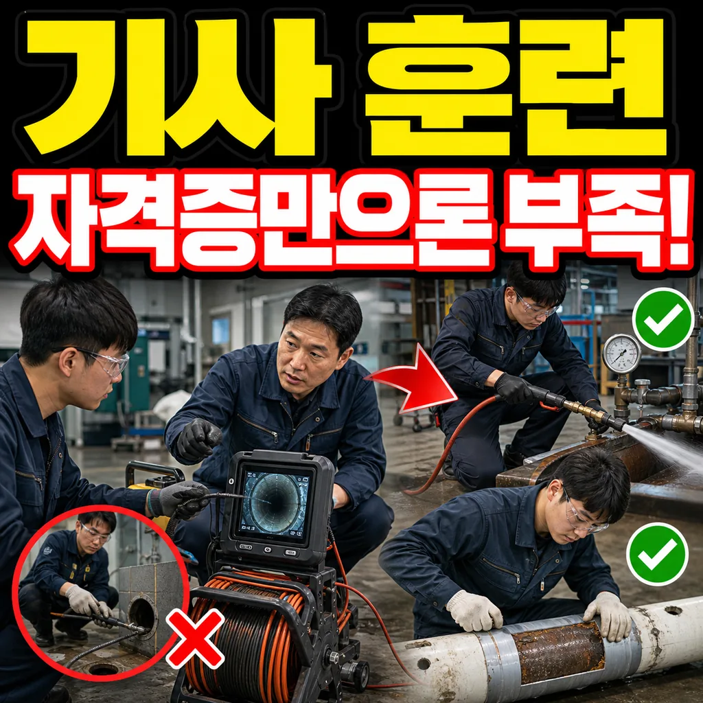 자격증만으로는 부족합니다, 저희 기사들의 훈련 이야기