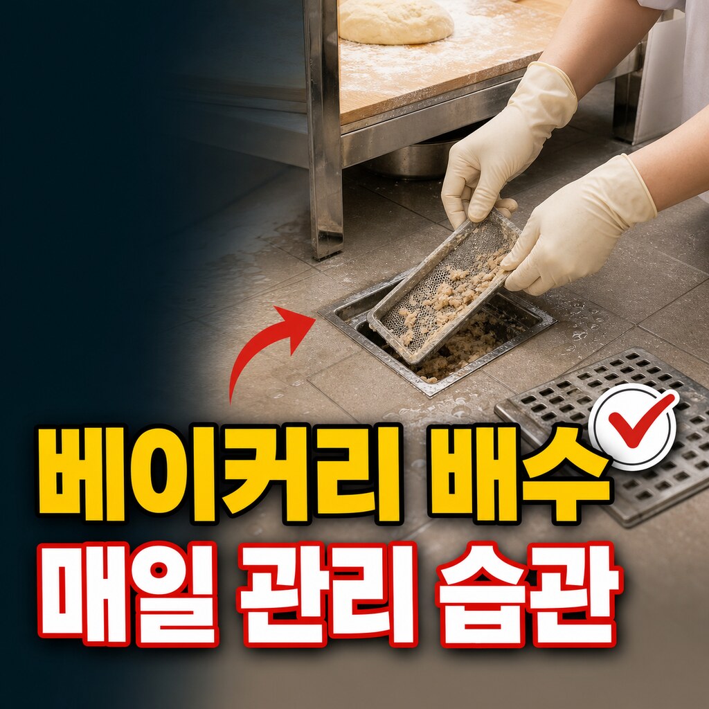 동네 베이커리 사장님이 매일 지키는 배수 습관