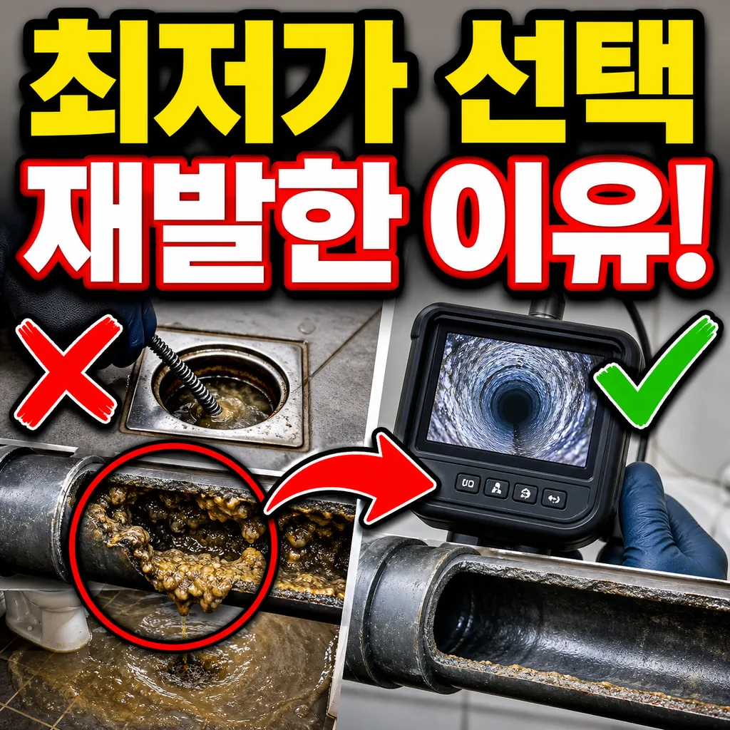 최저가 업체 선택했다가 재발한 이유