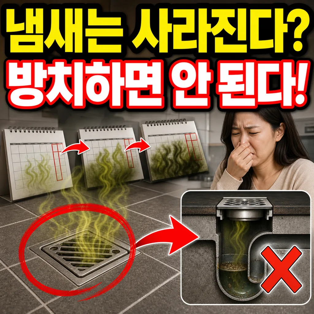 냄새는 시간이 지나면 없어진다는 오해
