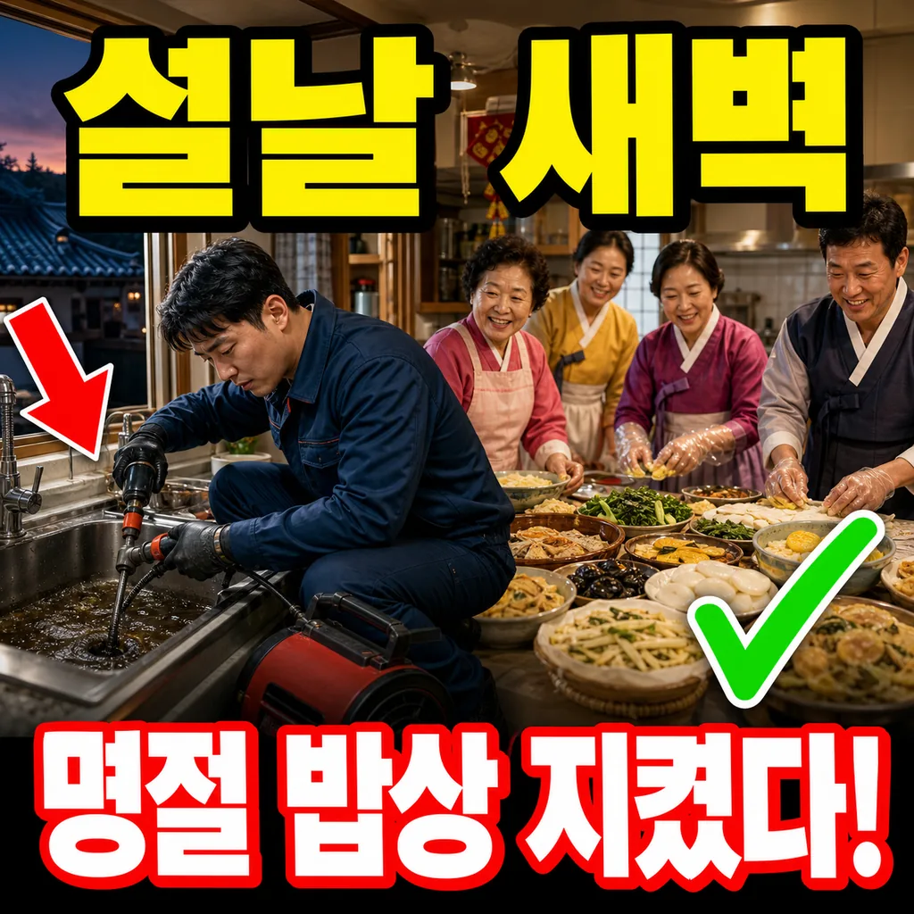 설날 새벽 방문, 이웃 명절 밥상을 지킨 이야기