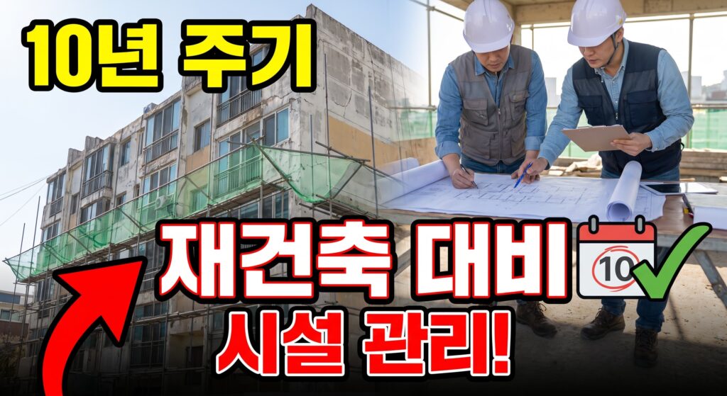 10년 주기 재건축 대비: 건물 재건축 전후 배수 시설 관리