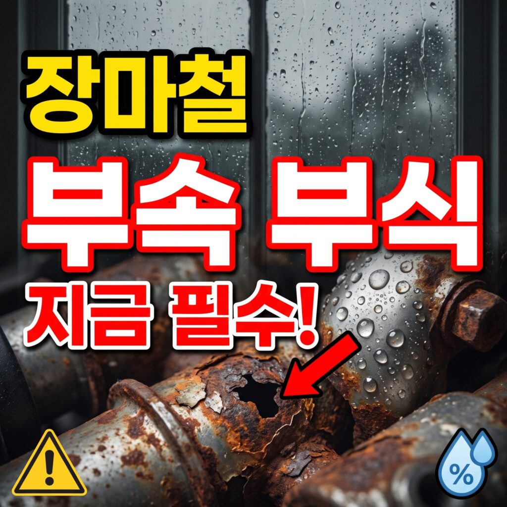 장마철 습기와 부속 부식 대응