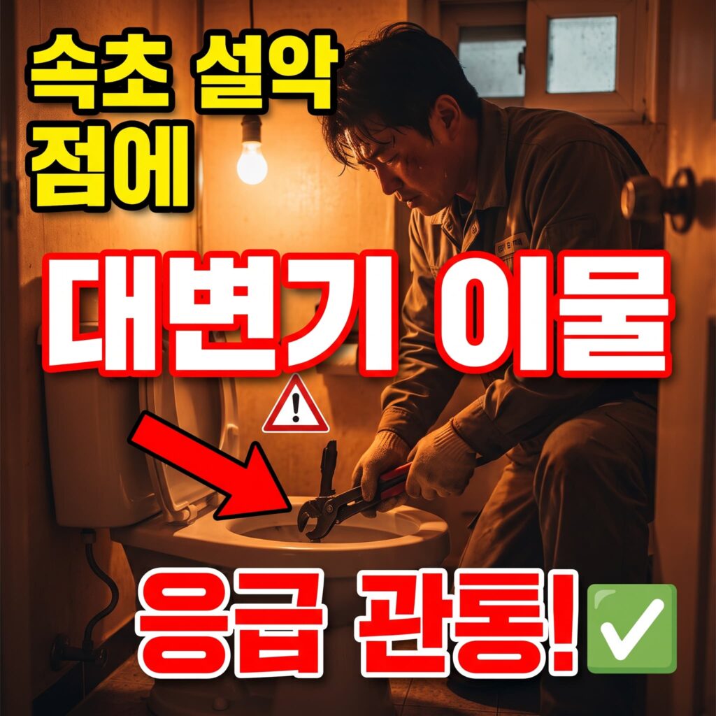 강원 속초 설악 모텔 성수기 대변기 이물질 응급 관통 사례
