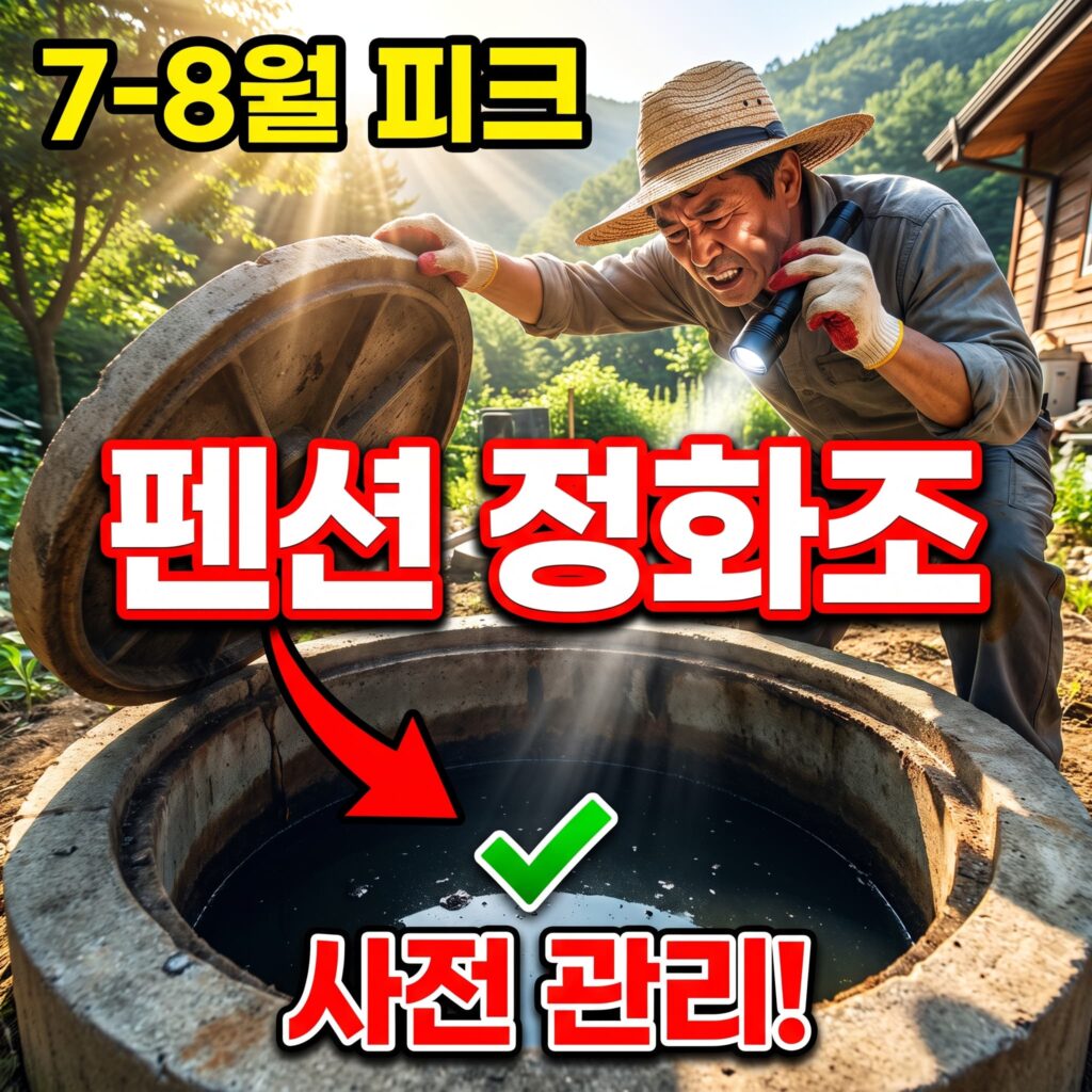 여름 성수기 펜션·리조트 정화조 만수 사전 관리 팁 — 7~8월 피크 대비 사이클
