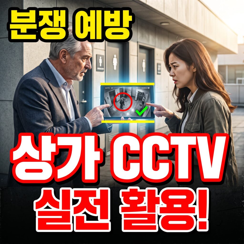 상가 CCTV 배관 진단 활용법과 임대·임차 분쟁 예방 실전