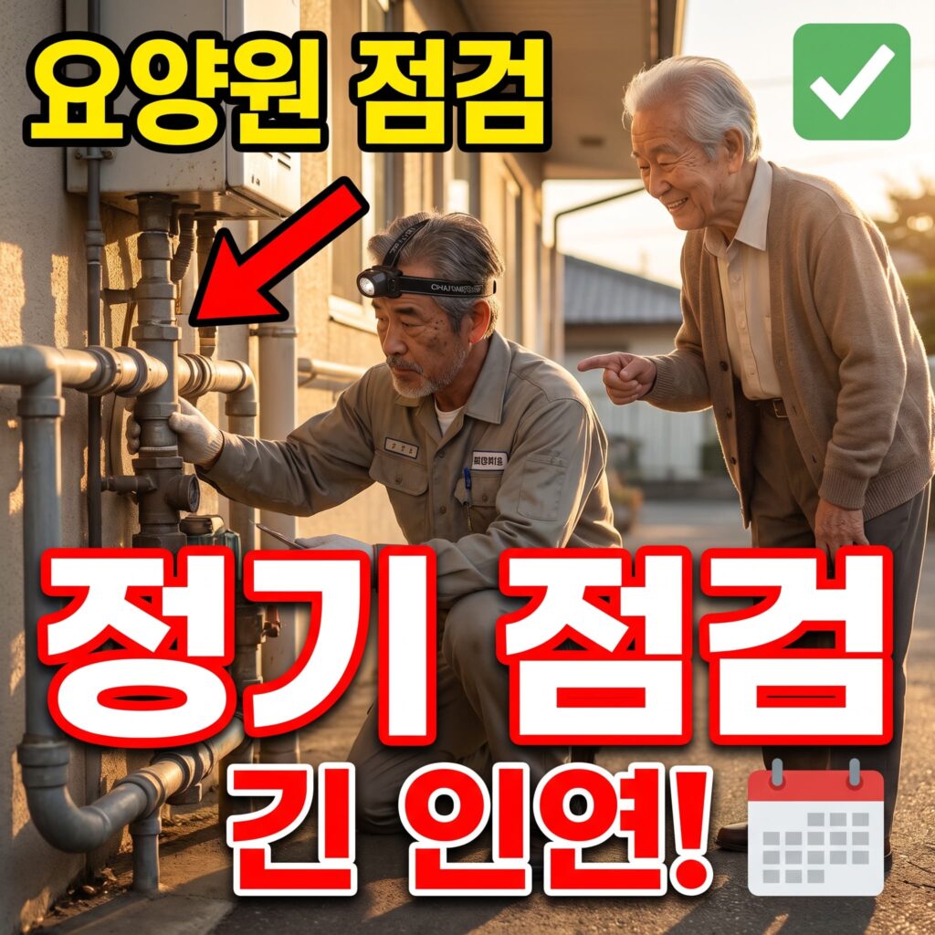 요양원 정기 점검, 몇 년째 이어오고 있는 인연