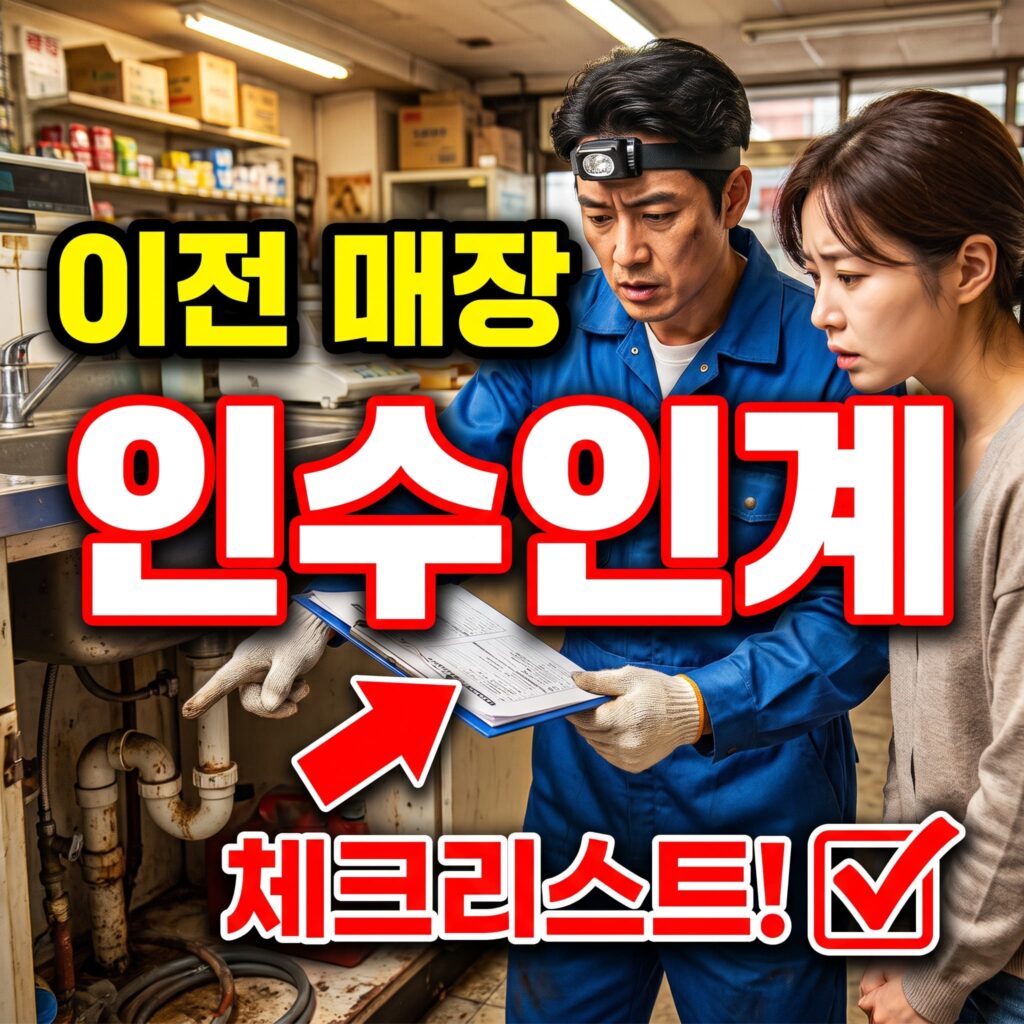 이사·이전 시 배관 인수인계 체크리스트