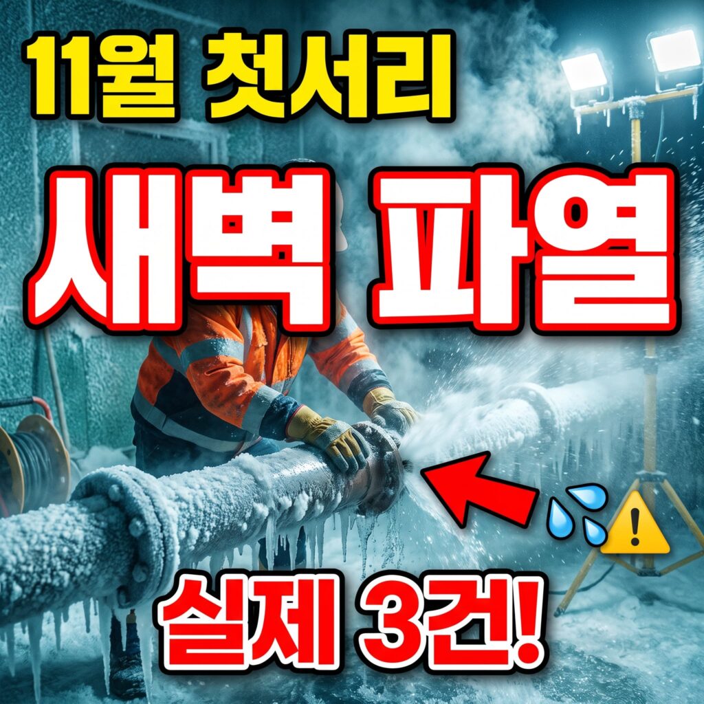 11월 첫서리 후 새벽 파열, 실제 사례 3건