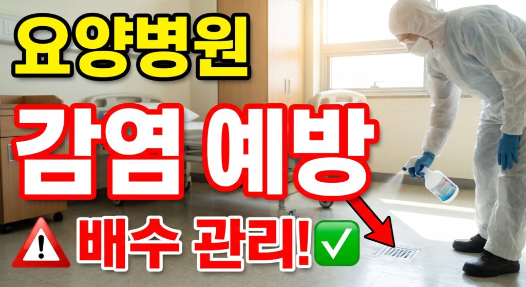 요양병원 배수 관리와 감염 예방