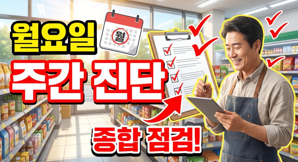 월요일 주간 점검: 한 주를 여는 배수 상태 종합 진단