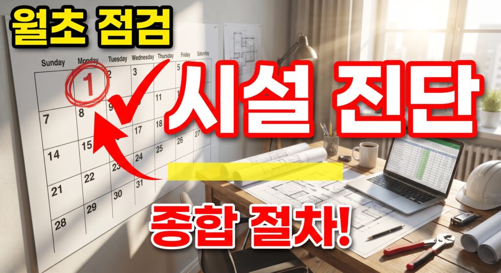 월초 종합 점검: 한 달을 여는 배수 시설 진단 절차