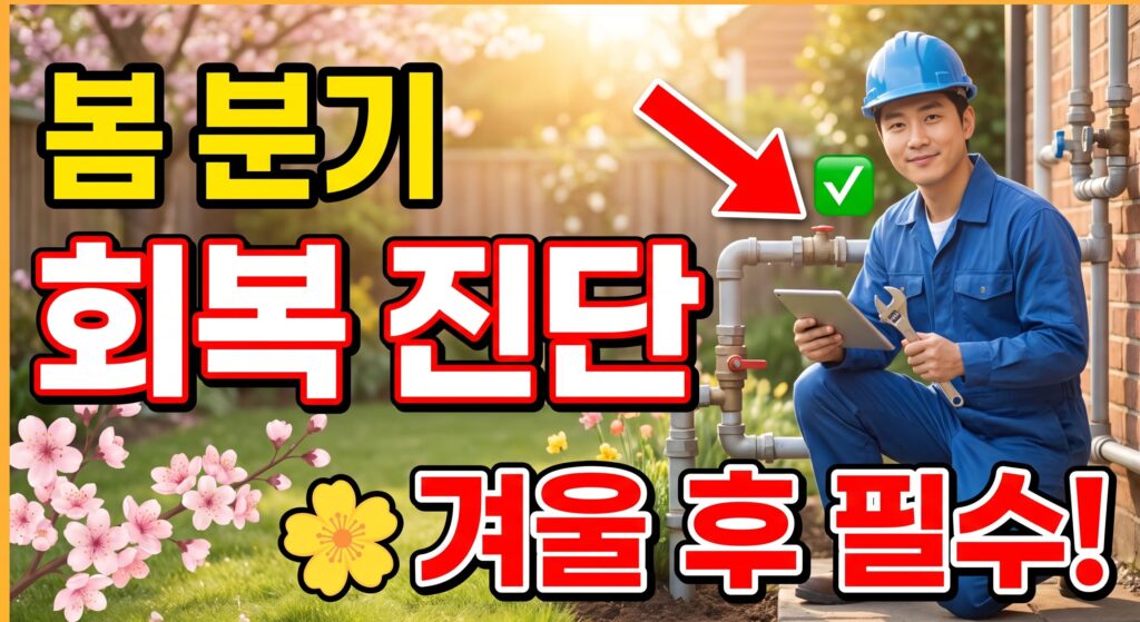 봄 분기 점검: 겨울 이후 배관 회복 진단