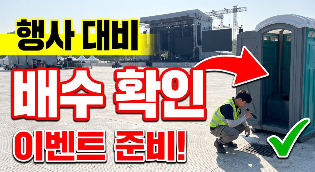 특별 이벤트 대비 점검: 대형 행사·프로모션 전 배수 확인