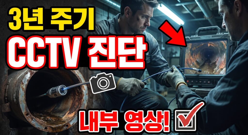 3년 주기 CCTV 진단: 배관 내부 영상 검사 절차와 활용
