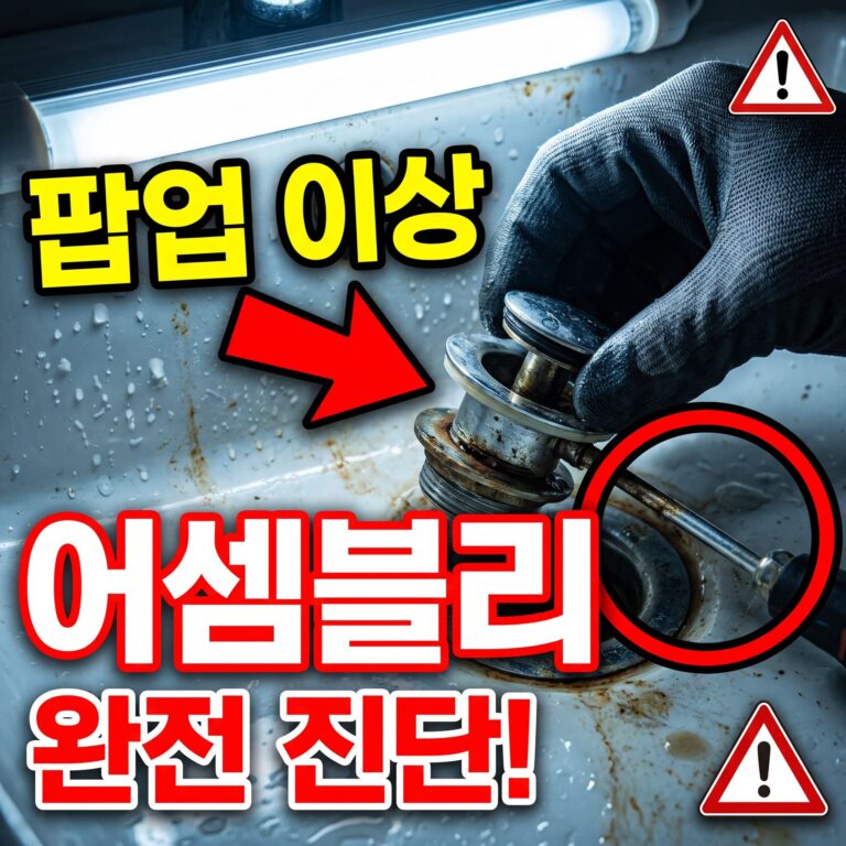 팝업 어셈블리 이상 진단 매뉴얼