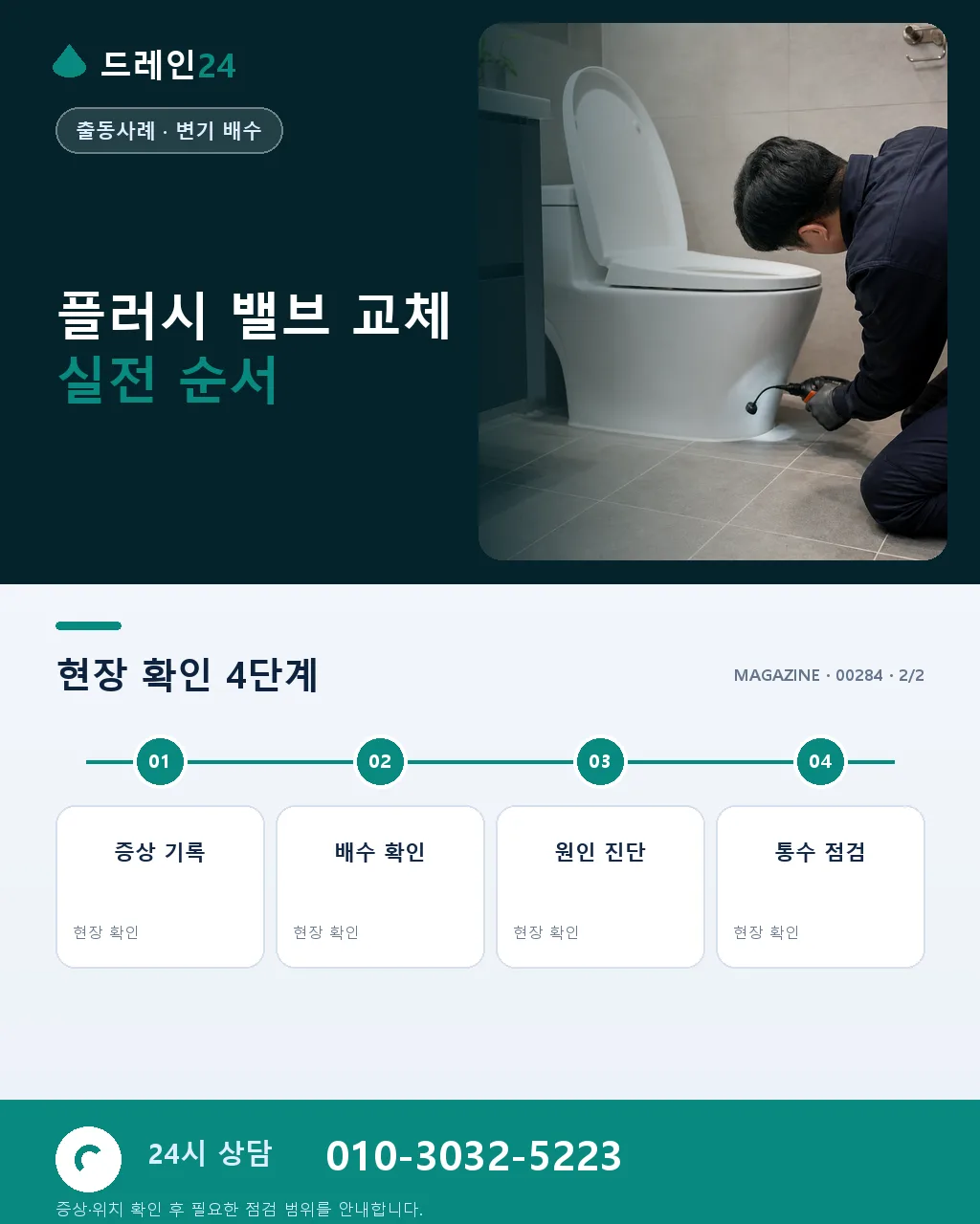 소변기 플러시 밸브 누수·미작동 원인과 부품 교체 실전 사례 - 내 지역에서 즉시 상담 상세 안내