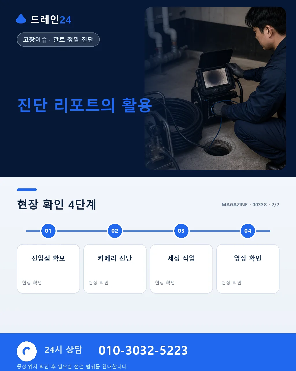 CCTV 관 내시경은 무엇을 볼 수 있나 — 진단 장비 소개 - CCTV로 확인 가능한 항목 상세 안내