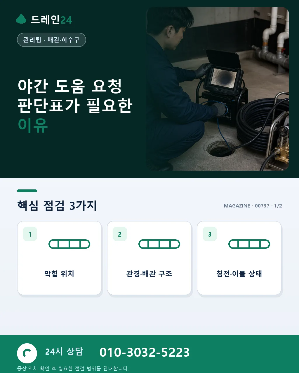 지금 바로 부를지, 아침에 부를지 – 야간 도움 요청 판단표 - 야간 도움 요청 판단표가 필요한 이유 상세 안내