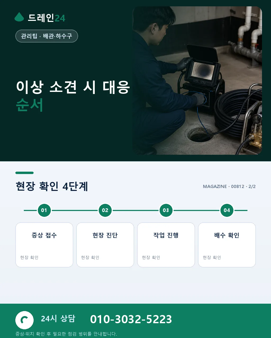 봄철 종합 배수 점검, 여름 오기 전 필수 항목 10가지 - 자주 묻는 질문 상세 안내