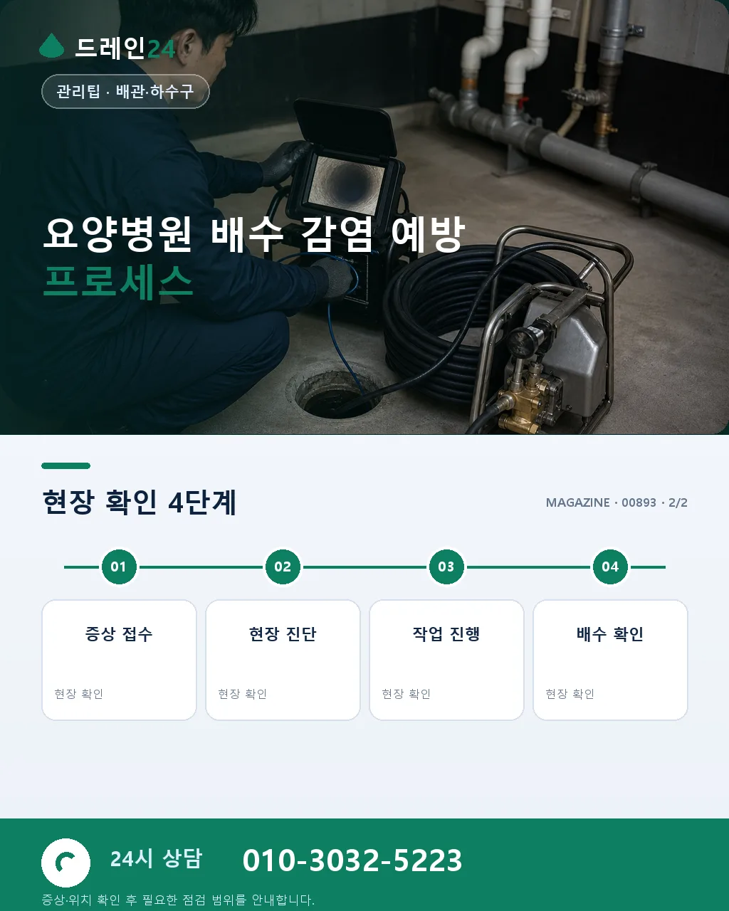 요양병원 배수 관리와 감염 예방 - 내 지역에서 즉시 상담 상세 안내