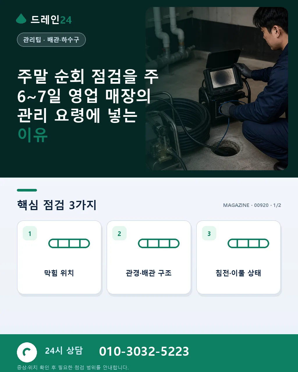 주말 순회 점검: 주 6~7일 영업 매장의 관리 요령 - 주말 순회 점검을 주 6~7일 영업 매장의 관리 요령에 넣는 이유 상세 안내