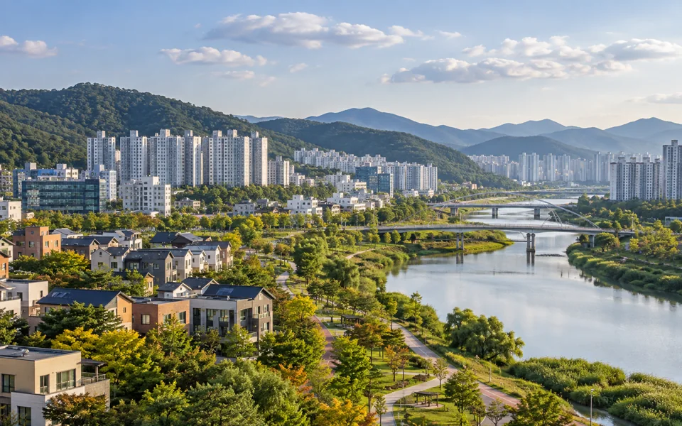경기 지역 전경